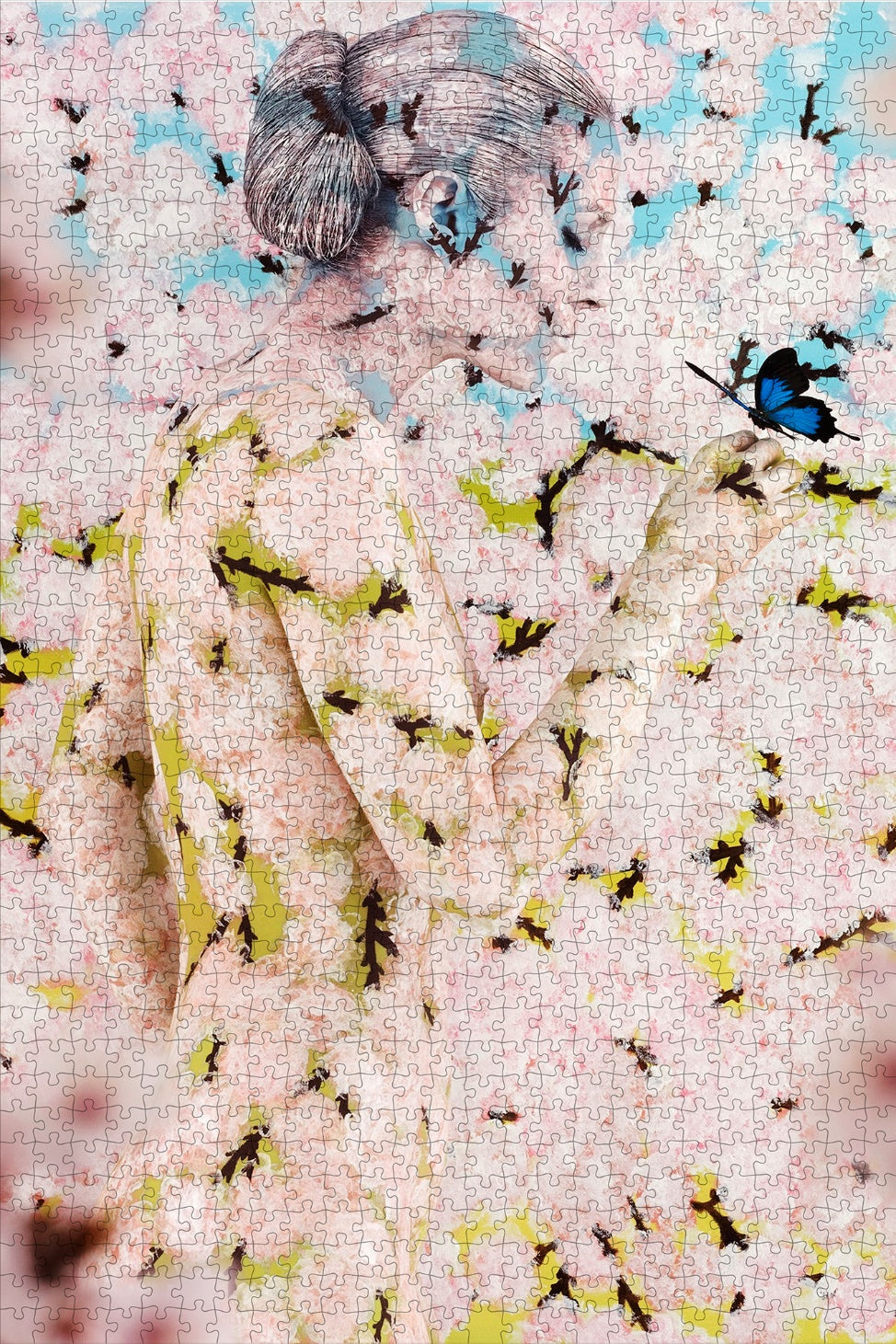 500 Piece Puzzle - Blossom Butterfly