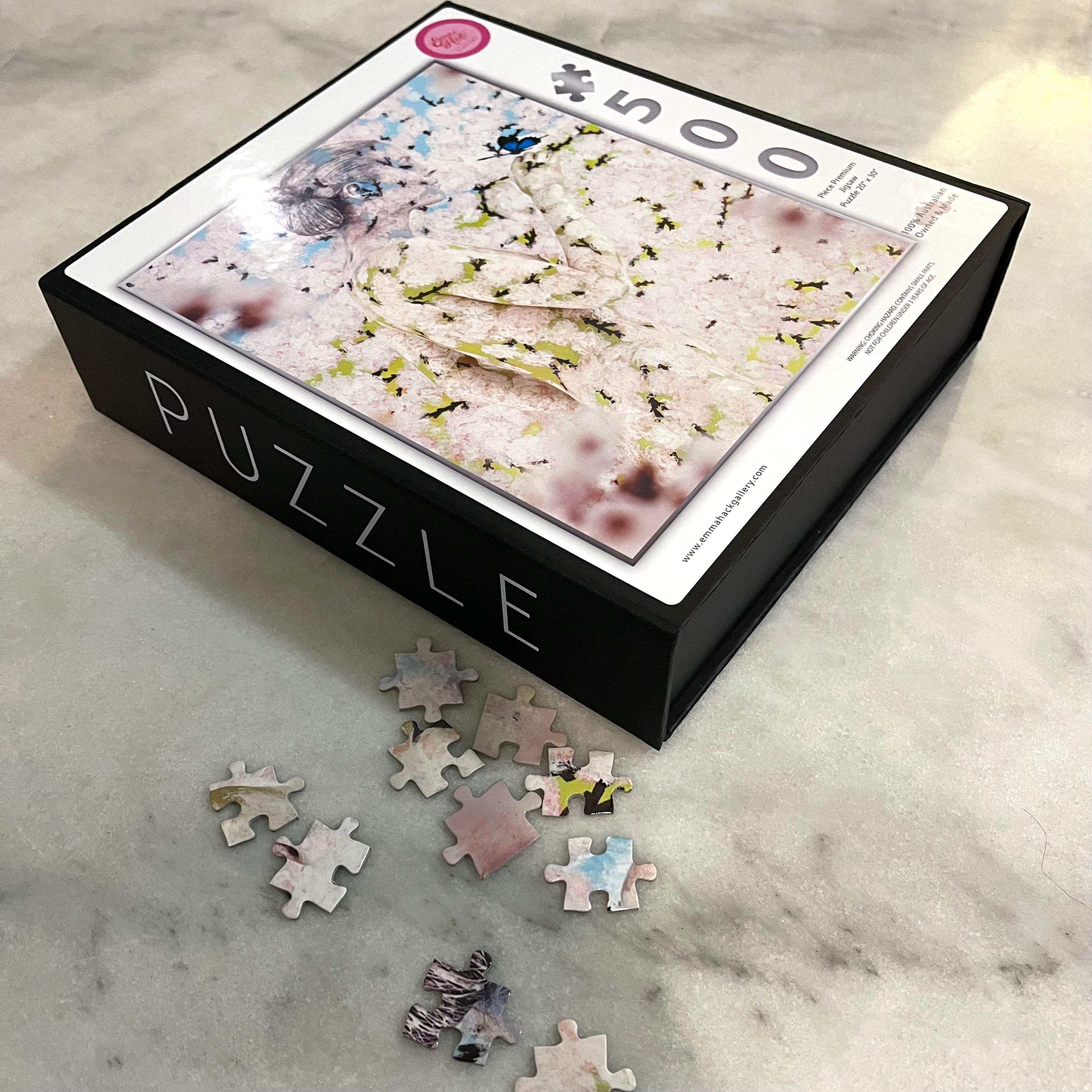 500 Piece Puzzle - Blossom Butterfly