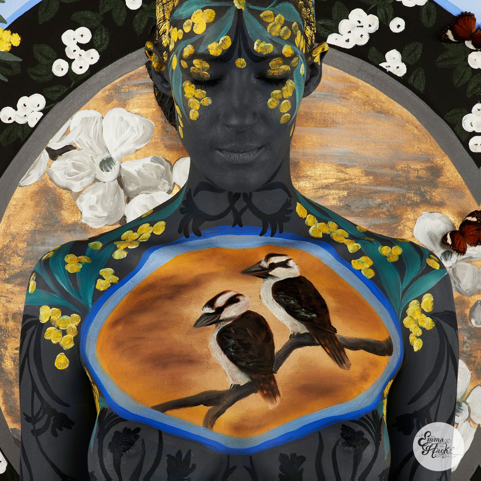 FLORA Kangaroo Paw, Wattle and Snowberries 4