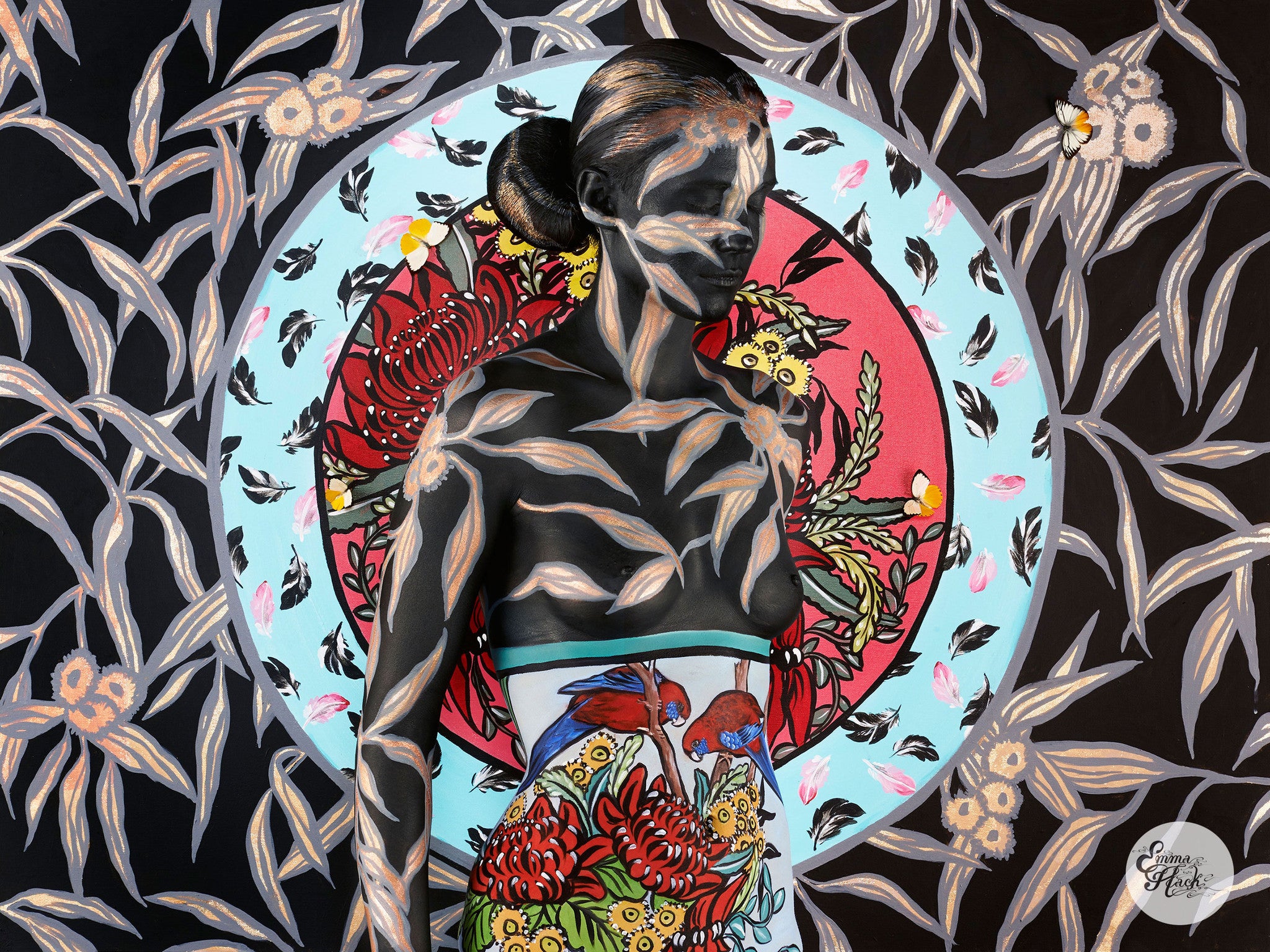 FLORA Waratah, Gum and Sturt Desert Pea I