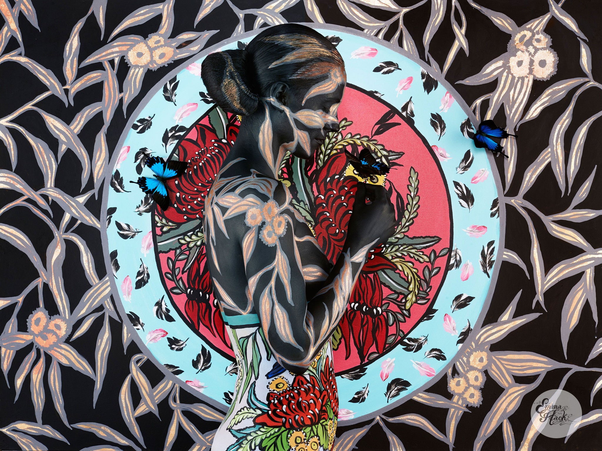 FLORA Waratah, Gum and Sturt Desert Pea II