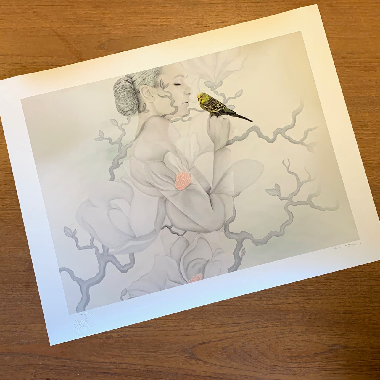 MAGNOLIA CRADLED BUDGIE II