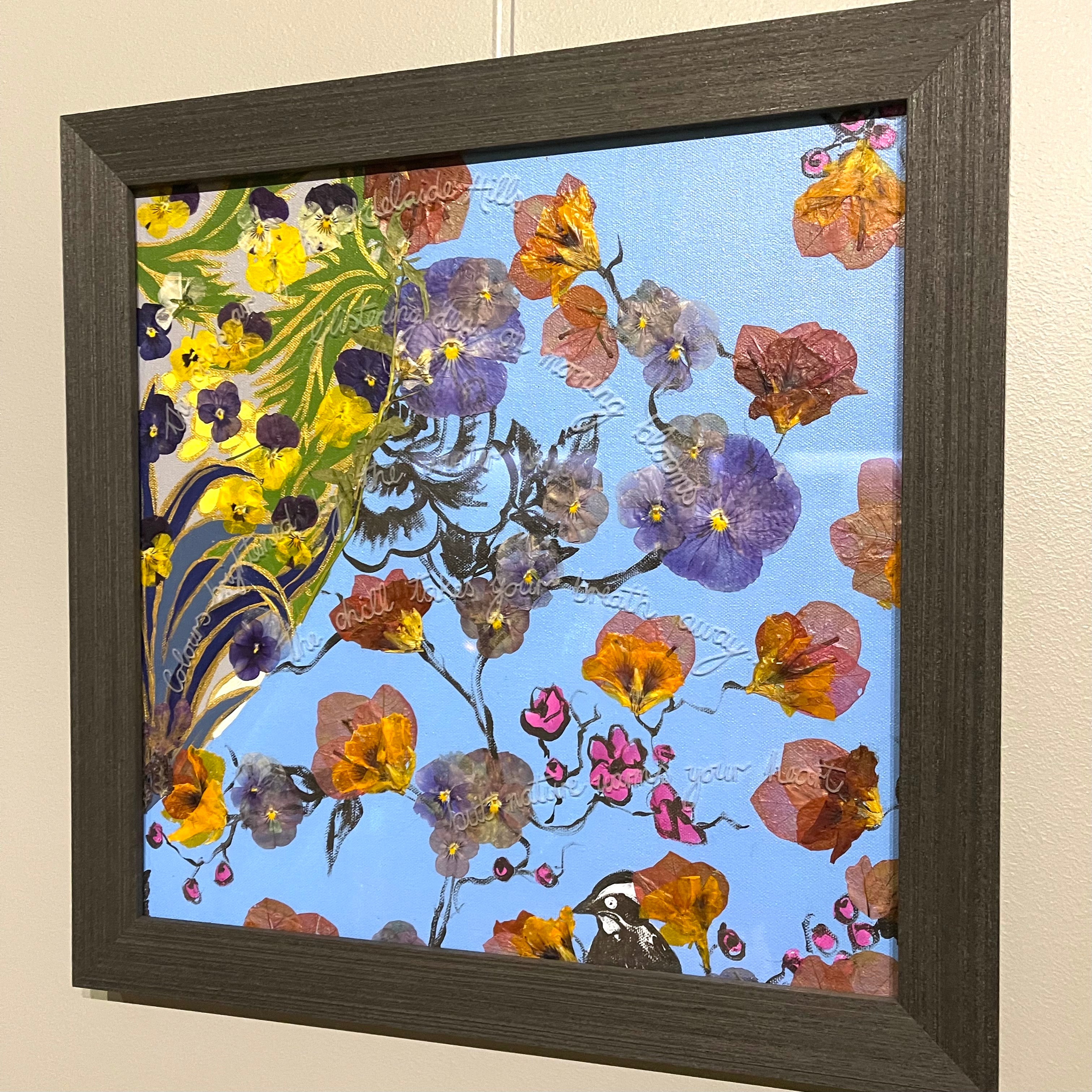 We Stopped to Smell the Roses - Collage - Adelaide Hills