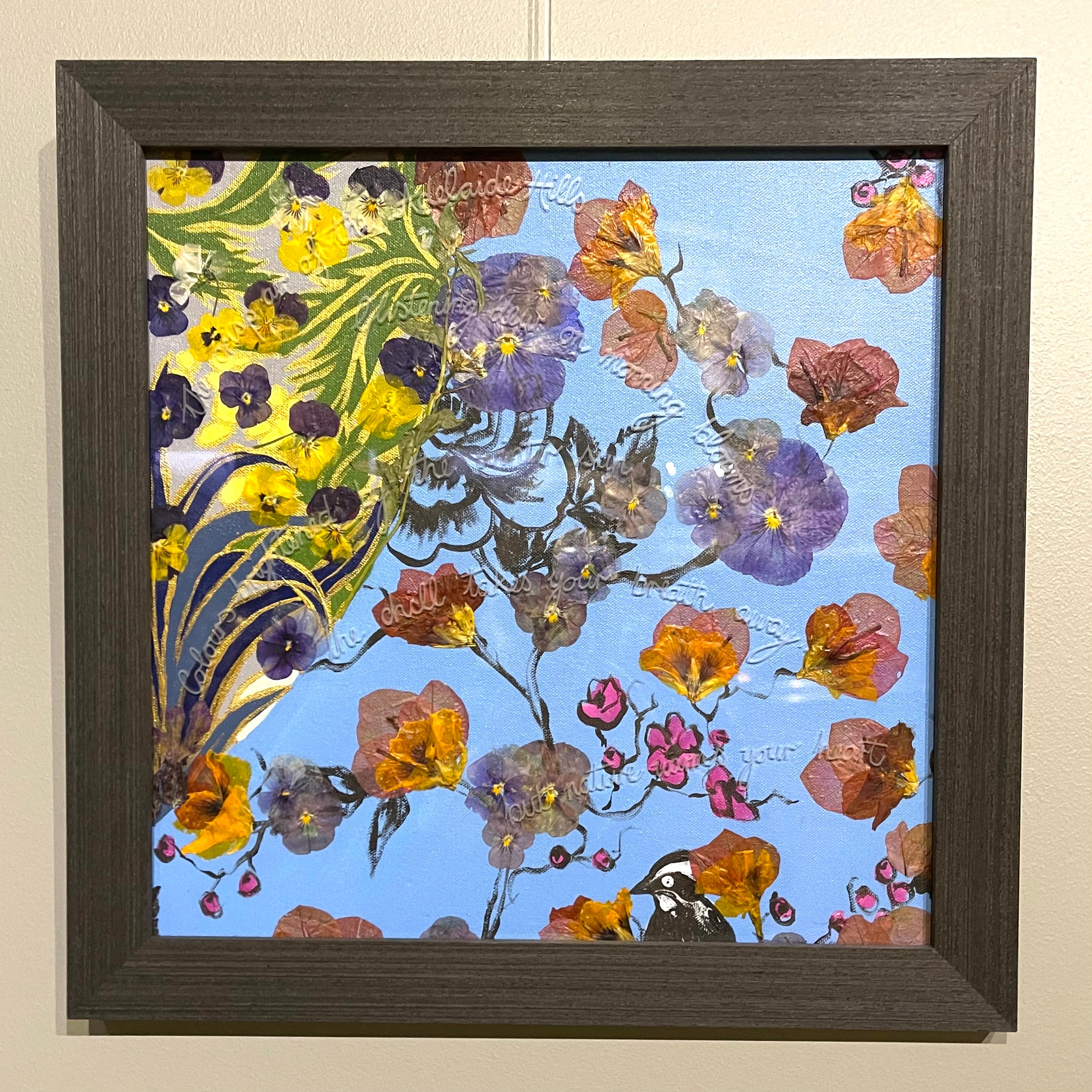 We Stopped to Smell the Roses - Collage - Adelaide Hills