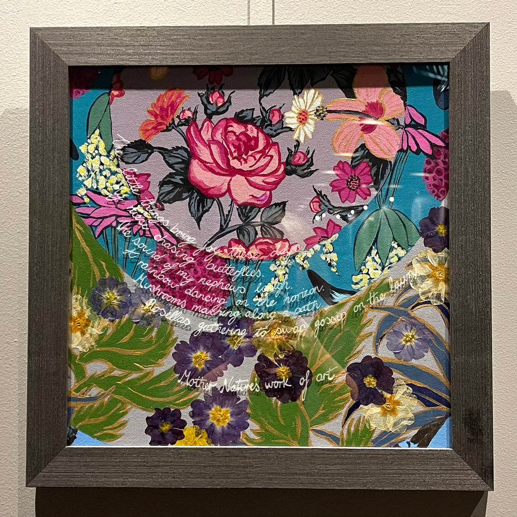 We Stopped to Smell the Roses - Collage - Little Things