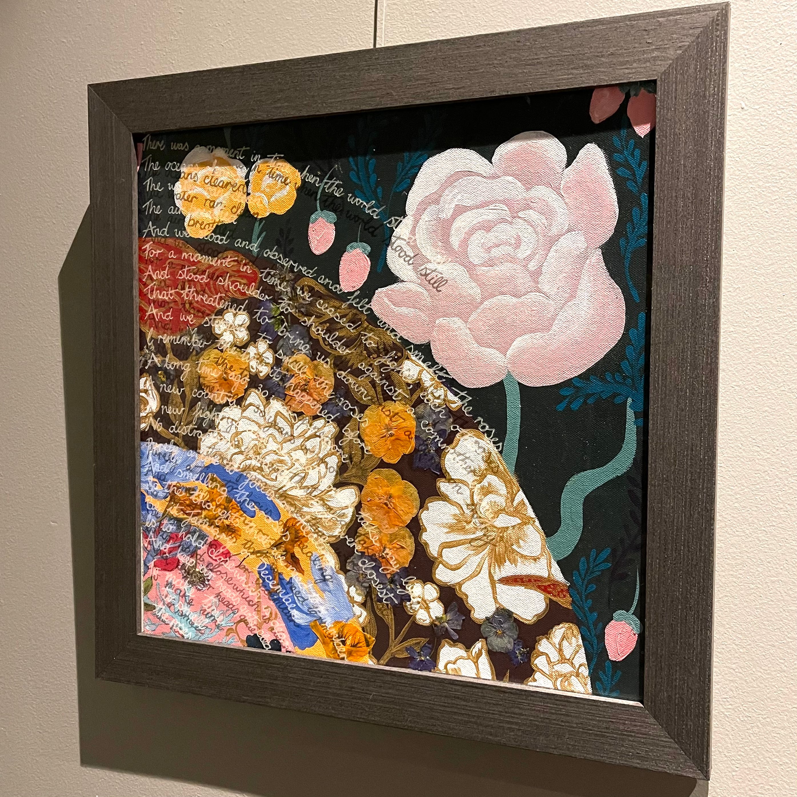 We Stopped to Smell the Roses - Collage - The Roses