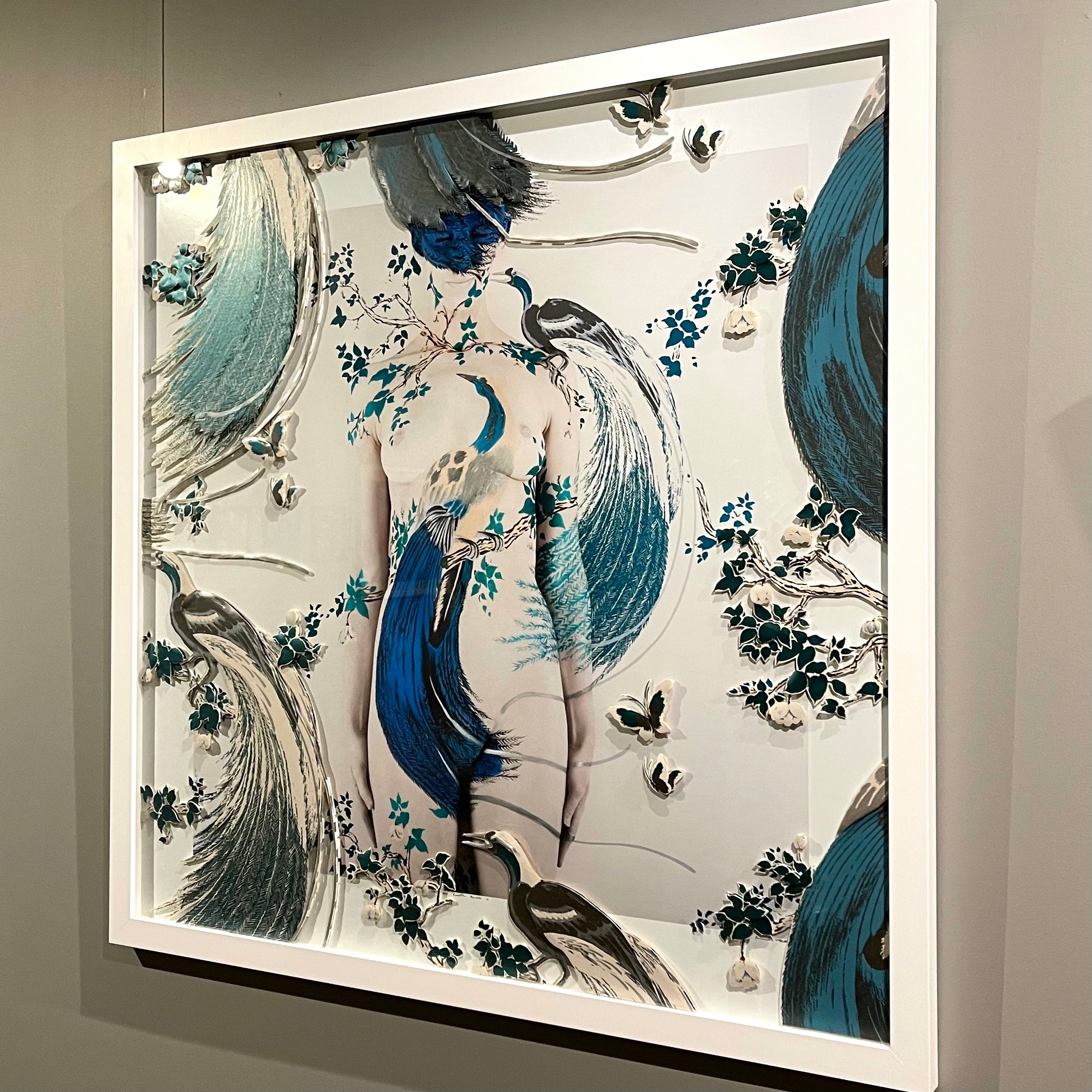 Exotic Birds ORIGINAL COLLAGE