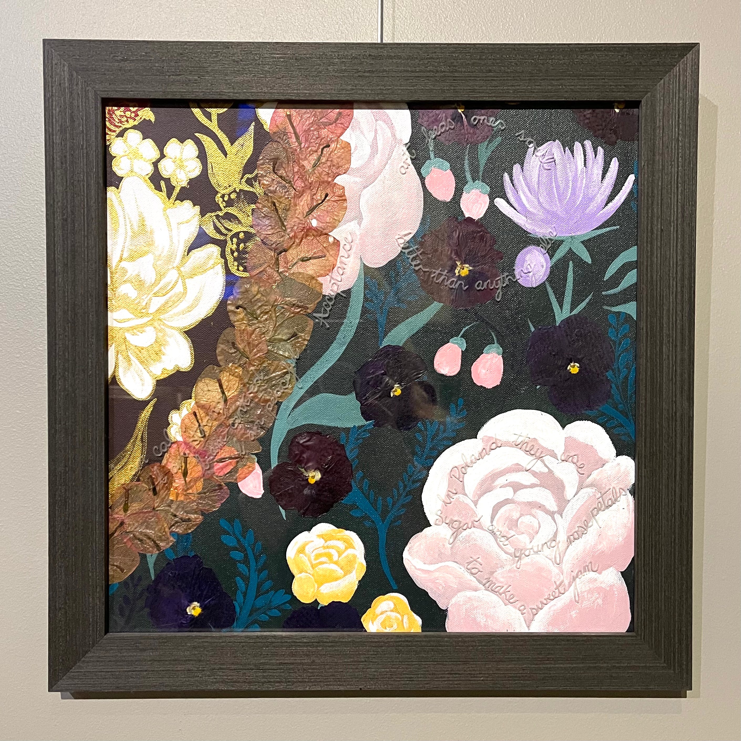 We Stopped to Smell the Roses - Collage - Acceptance